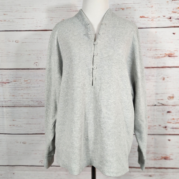 NIKE Yoga Dri-Fit Waffle Knit Pullover - Picture 1 of 7